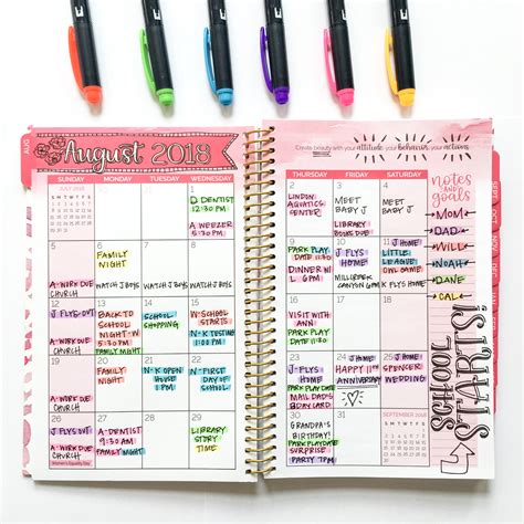 easy to organize planner